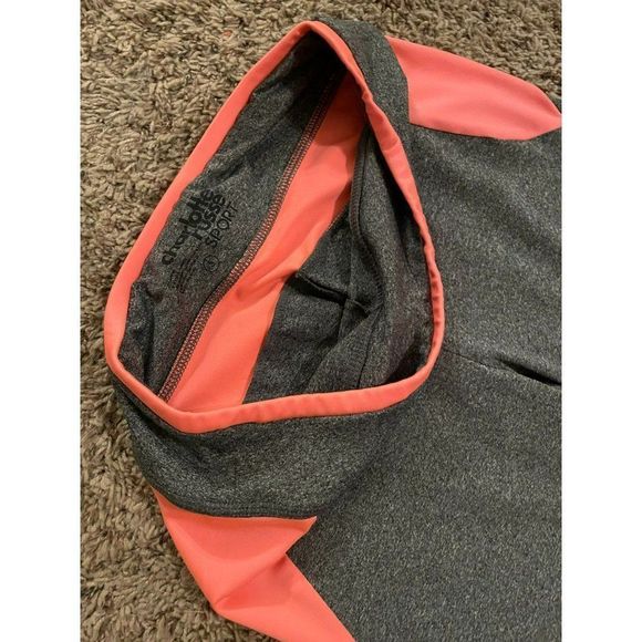 Workout Women's Grey Yoga Athletic Stretch Leggings & exercise tights Size small - Picture 6 of 11